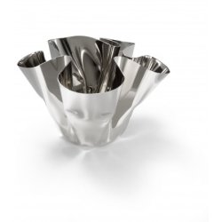 Windlight Vase &amp; Fyrfadsstage  Unikt Design i Rustfrit St�l - Philippi Design