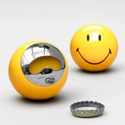 Smiley Bottle Opener � ikonisk flaske�bner fra Suck UK