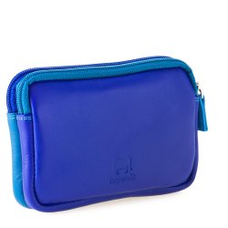 Mywalit Pung - Lille lderpung med to lynlse i farverigt design