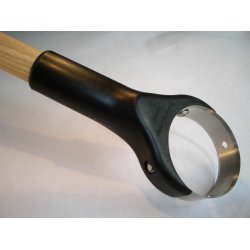 Ringhakke - Ergonomisk lugejern - Lang model i tr - Bloxbjerg Design 