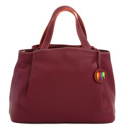 MyWalit Verona hndtaske | elegant og farverig skindtaske
