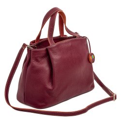 MyWalit Verona hndtaske | elegant og farverig skindtaske