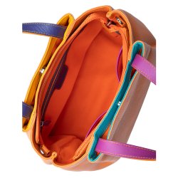 MyWalit Verona h�ndtaske | elegant og farverig skindtaske