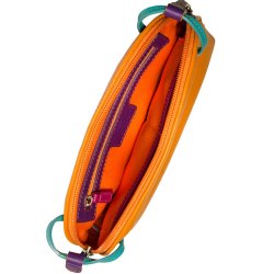 Mywalit  Rio Small Zip Top  � lille crossover-taske i l�der