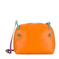 Mywalit  Rio Small Zip Top  � lille crossover-taske i l�der