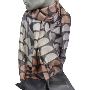 Trklde - 100% silke - Scallop Rose - 22068A