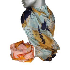 Trklde - 100% silke - Summer Light - 22121A