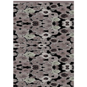 Aperitif Sjaler  Muted Blossom silketrklde  100 % silke  elegant blomstermnster