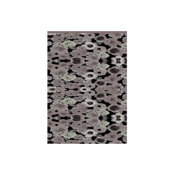 Aperitif Sjaler  Muted Blossom silketrklde  100 % silke  elegant blomstermnster