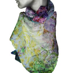 T�rkl�de - Aperitif Sjaler -100% silke - 22139