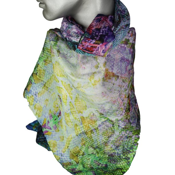 Trklde - Aperitif Sjaler -100% silke - 22139