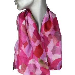 Trklde - Aperitif Sjaler -100% silke - Baby Pink - 22156B