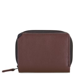 MyWalit Zip Around-pung | stilfuld lderpung med fuld lynls