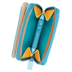 MyWalit Zip Around-pung | stilfuld lderpung med fuld lynls