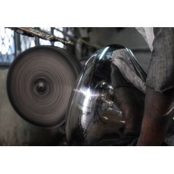 Skammel - Hamburger Hocker - blank - Philippi Design