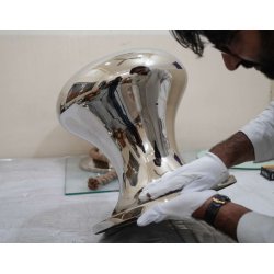 Skammel - Hamburger Hocker - blank - Philippi Design