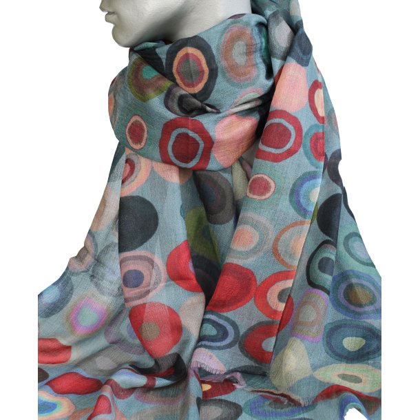 Trklde - 100% uld - Donut Blue  - 33150C