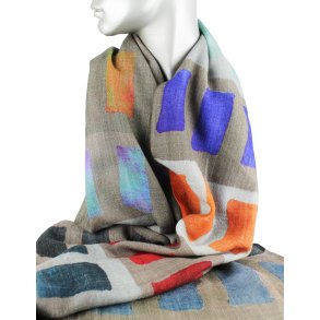 Trklde - uld/silke - Rectangle