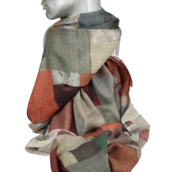 T�rkl�de � Aperitif Sjaler � Uld/Silke  Eksklusiv elegance i 70x180 cm