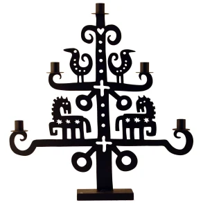 🕯️ Bengt & Lotta Wild House � dekorativ lysestage med nordisk sj�l