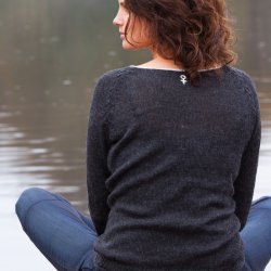 Bluse - Gorridsen - Afrodite - Antracite