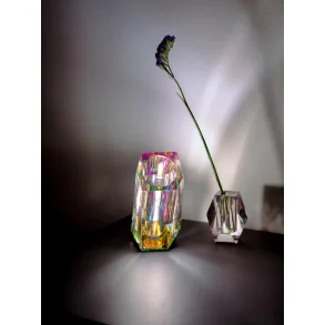 Regnbue bordlampe - Hndskren krystal - Fundamental Berlin