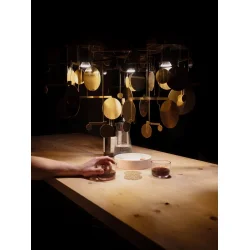 Coasters - Penrose - 2 stk. glasbrikker i messing - Fundamental Berlin