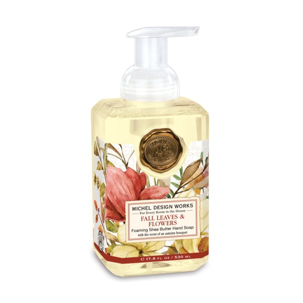Skumhndsbe med aloe - Michel Design Works- Fall Leaves &amp; Flowers