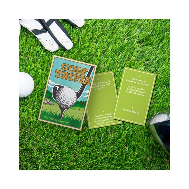 Golf Trivia spil - 100 udfordrende sprgsml og svar for golf entusiaster