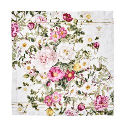 Stofservietter - (2 stk.) - Koustrup &amp; co. - Rose Flower Garden - 100% hr - Design Jim Lyngvild