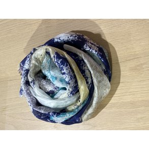 Trklde - 100% silke - Pastelregn - 23002-2