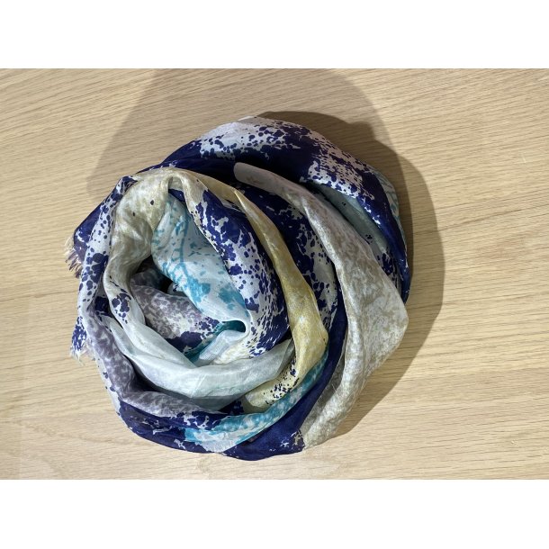 Trklde - 100% silke - Pastelregn - 23002-2