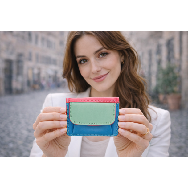 MyWalit lille trefoldet pung | kompakt og praktisk l�derpung