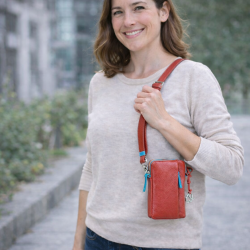 Mywalit Cremona Cross Body � kompakt luksus l�dertaske