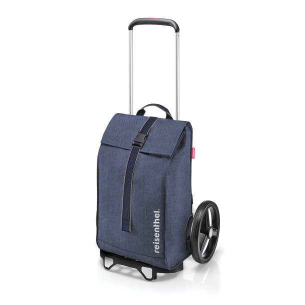 Reisenthel - Indkbsvogn - Citycruiser - ny udgave Herringbone dark blue