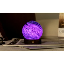 Gingko Design AstraGlass Light � LED bordlampe i h�ndmalet glas