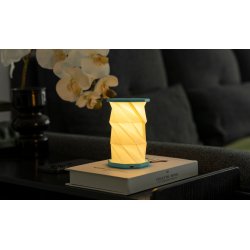 Mini Hexagon Twist Lamp � Elegant LED-design i massivt tr�