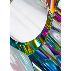 Regnbue bordlampe - Hndskren krystal - Fundamental Berlin