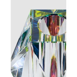 Regnbue vase - Lille vase i hndskren krystal - Fundamental Berlin