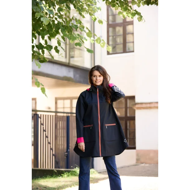 Regn regnfrakke - Hermione - Black
