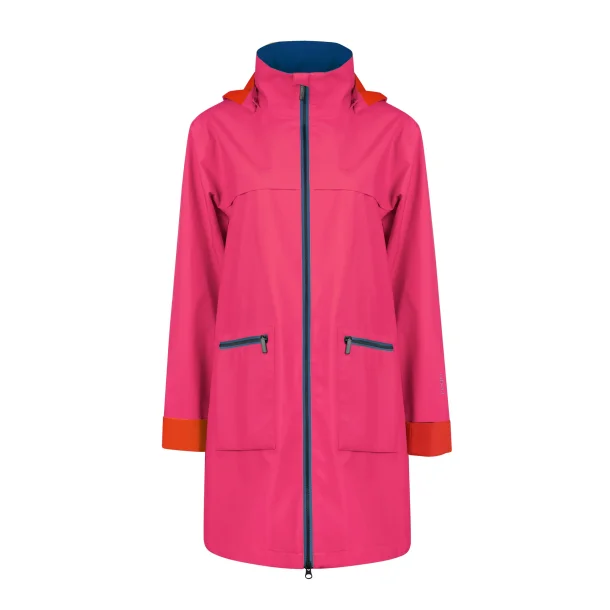 Regn regnfrakke - Hermione - Fuchsia