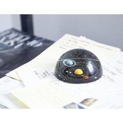 Solsystem brevpresser | dekorativ og funktionel skrivebordsgenstand