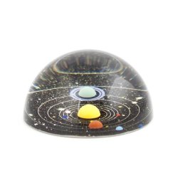 Solsystem brevpresser | dekorativ og funktionel skrivebordsgenstand