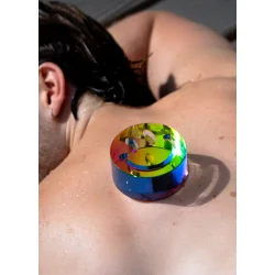 Regnbue Smiley - Brevpresser - Hndskren krystal - Fundamental Berlin