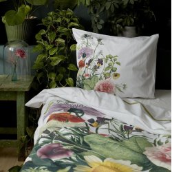 Sengest - Koustrup &amp; co. - Flower Garden - 100% kologisk bomuld - Designet af Jim Lyngvild