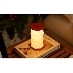 Mini Hexagon Twist Lamp � Elegant LED-design i massivt tr�