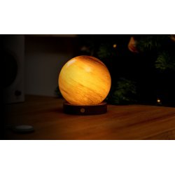 Gingko Design AstraGlass Light � LED bordlampe i h�ndmalet glas