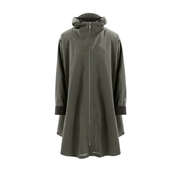 Regn poncho  - Berlin - dark green