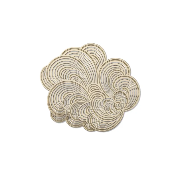 Magnetisk broche - guld - lille - Tout Simplement