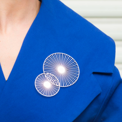 Broche med magnet - Solar - stor